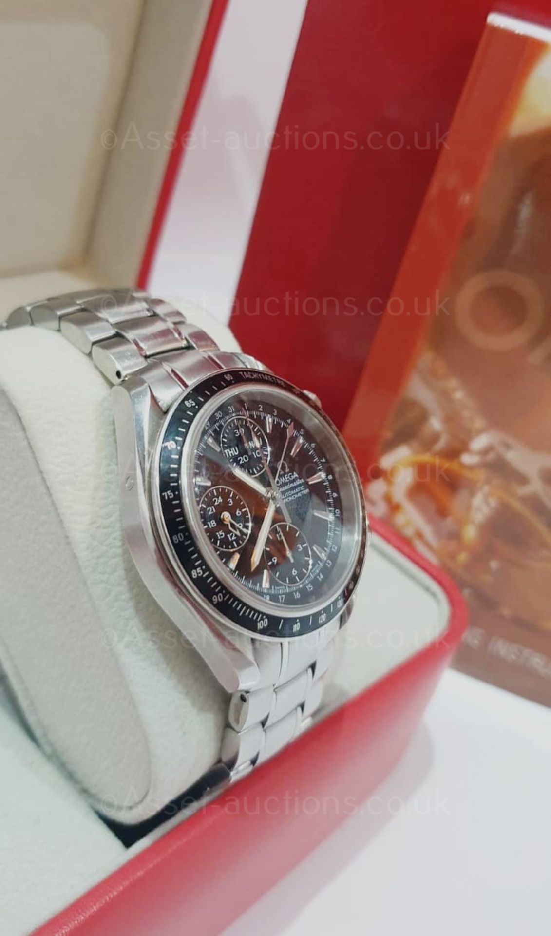 OMEGA SPEEDMASTER MARK 40 COSMOS DAY DATE SWISS MENS WATCH *NO VAT* - Image 2 of 11