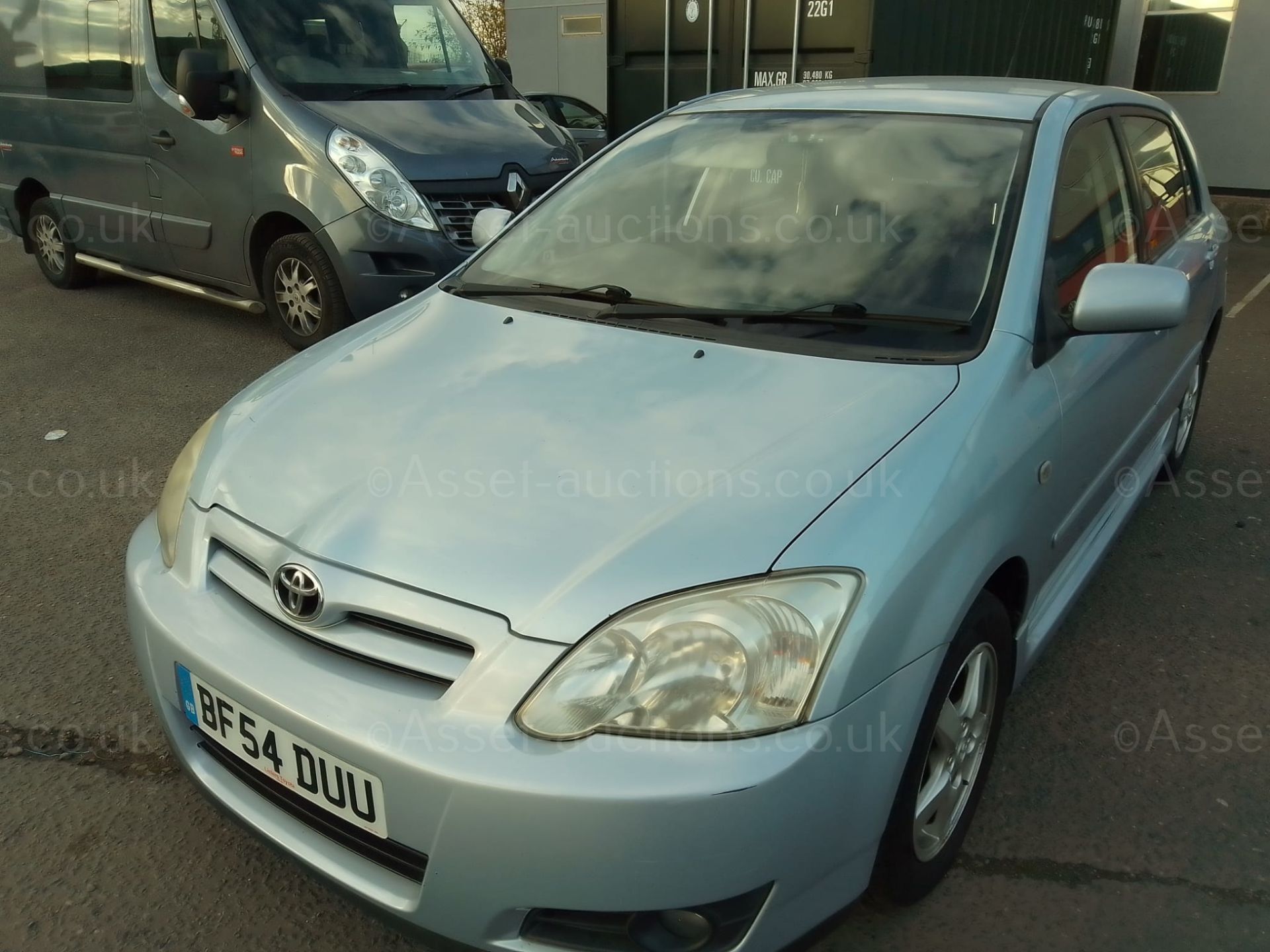 2005/54 TOYOTA COROLLA T3 VVTI BLUE HATCHBACK, 1.4 PETROL, SHOWING 88,551 MILES *NO VAT* - Image 3 of 12