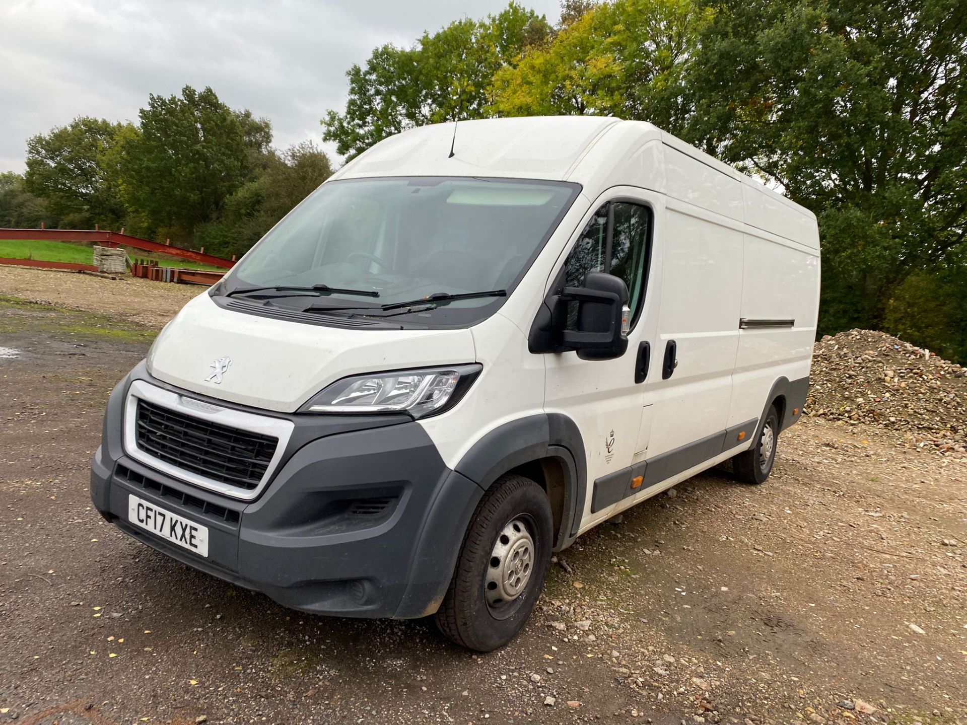 2017 PEUGEOT BOXER 435 PRO L4H2 BLUE HDI WHITE PANEL VAN, 106K MILES, 2.0 DIESEL *PLUS VAT* - Image 3 of 7