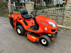 KUBOTA GR1600-II DIESEL RIDE ON MOWER WITH TOWBAR, RUNS DRIVE AND CUTS, A LOW 413 HOURS *PLUS VAT*