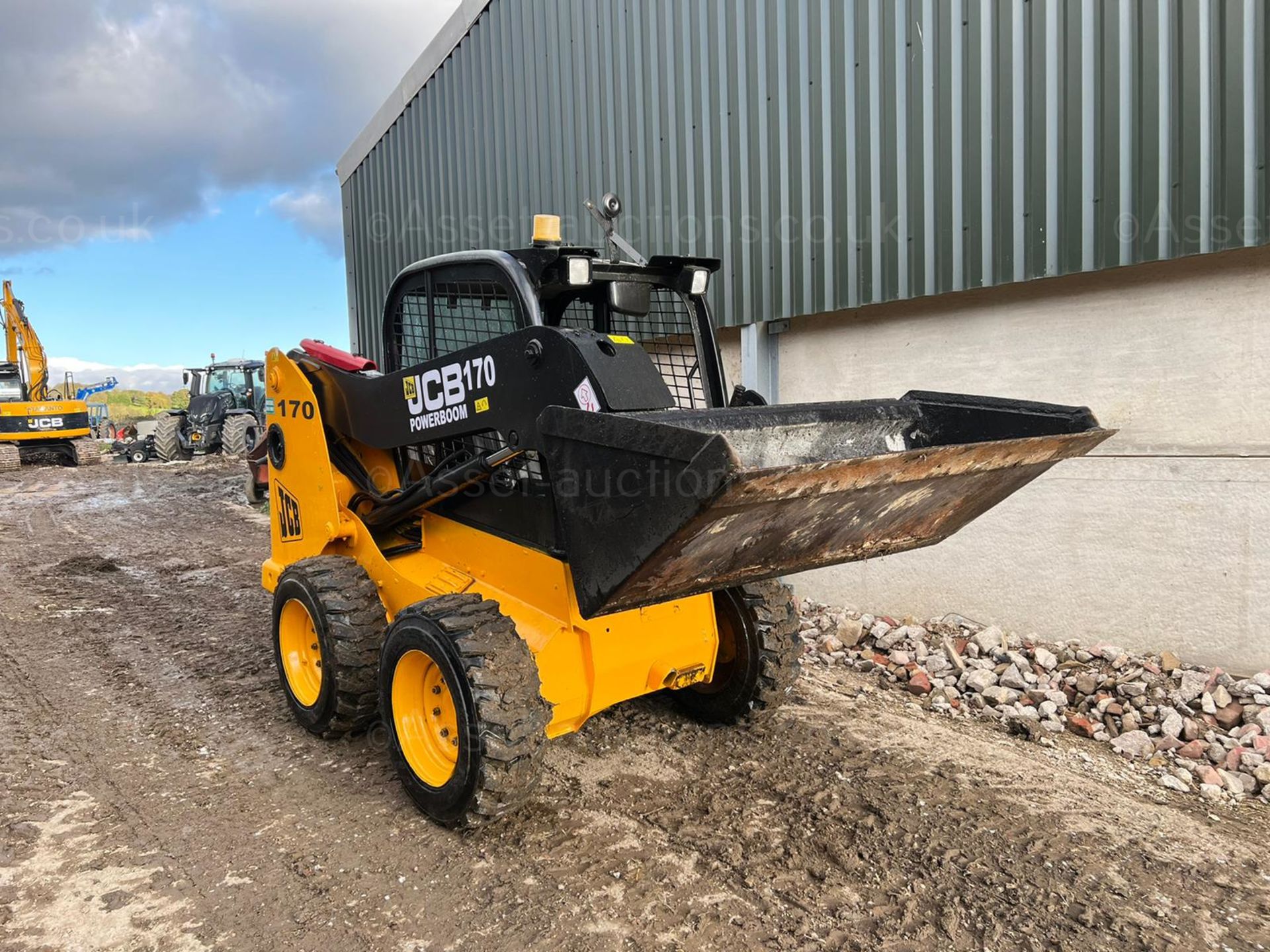 2008 JCB 170 POWERBOOM SKIDSTEER, RUNS DRIVES AND DIGS, C/W BUCKET, ELECTRIC START *PLUS VAT* - Image 6 of 10