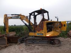 2020 CAT 306CR MINI EXCAVATOR, 2.4 TURBO DIESEL, APPROX 64 HOURS, C/W DITCHING BUCKET *PLUS VAT*