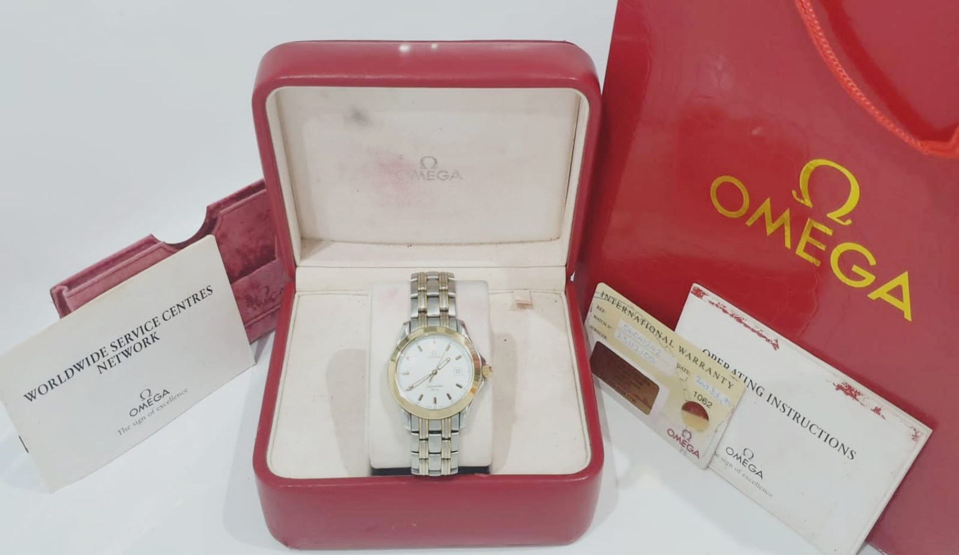 Omega Seamaster Professional 120m 18KT Gold & Steel Mens Watch *NO VAT* - Image 2 of 11