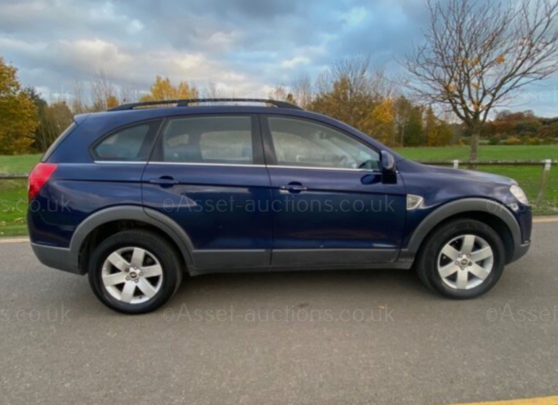 2008 CHEVROLET CAPTIVA LT 7S VCDI A BLUE ESTATE, 92K MILES, TURBO DIESEL, 7 SEATER *NO VAT* - Image 7 of 11