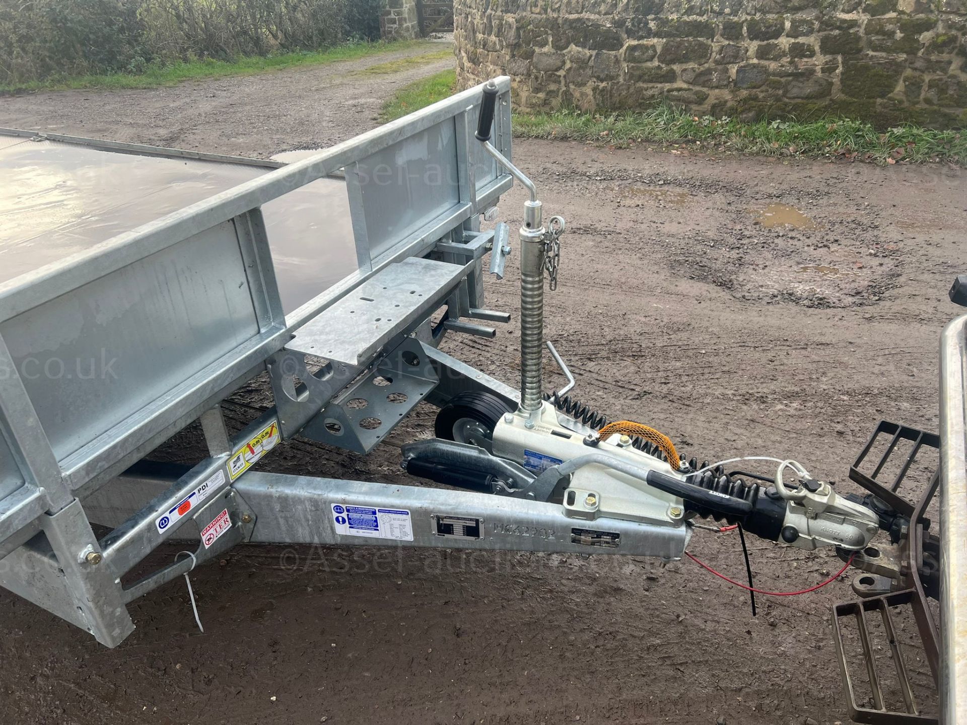 2021 IFOR WILLIAMS BEAVER TAIL TRAILER 16 FOOT, 3 MONTHS OLD, 16 FOOT BED *PLUS VAT* - Image 6 of 8