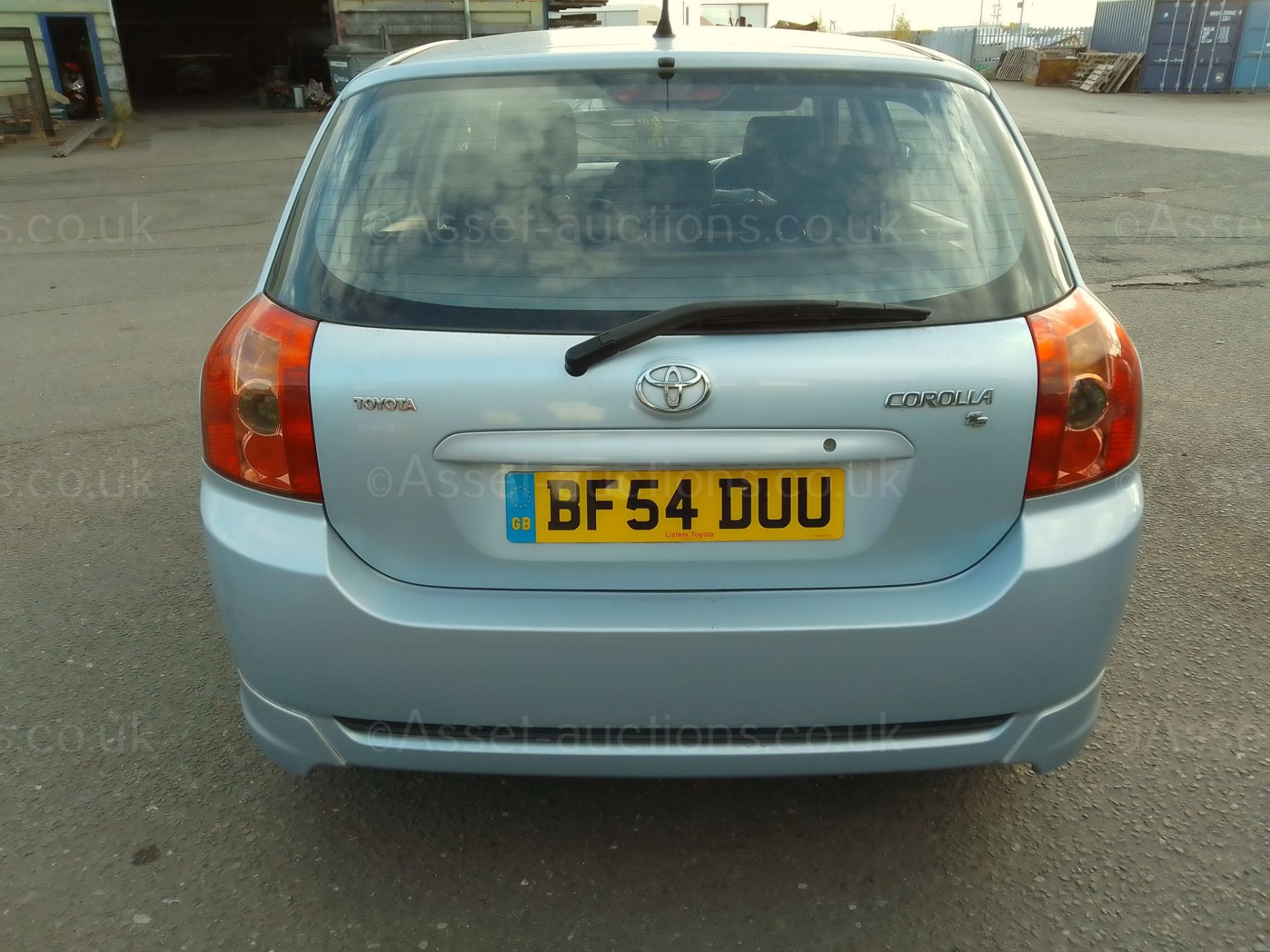 2005/54 TOYOTA COROLLA T3 VVTI BLUE HATCHBACK, 1.4 PETROL, SHOWING 88,551 MILES *NO VAT* - Image 6 of 12