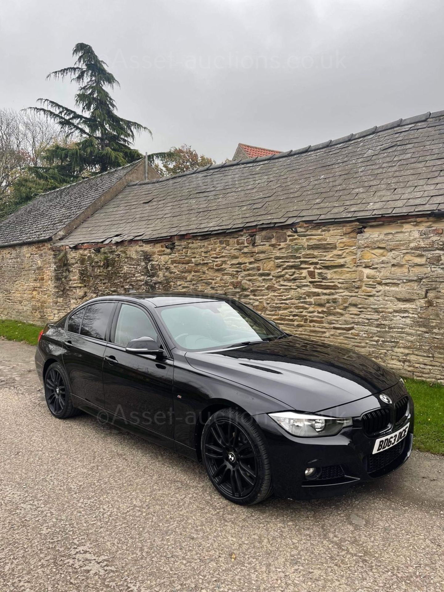 2013 BMW 320D XDRIVE M SPORT AUTO BLACK SALOON, 128K MILES, 2.0 DIESEL *NO VAT* - Image 2 of 16