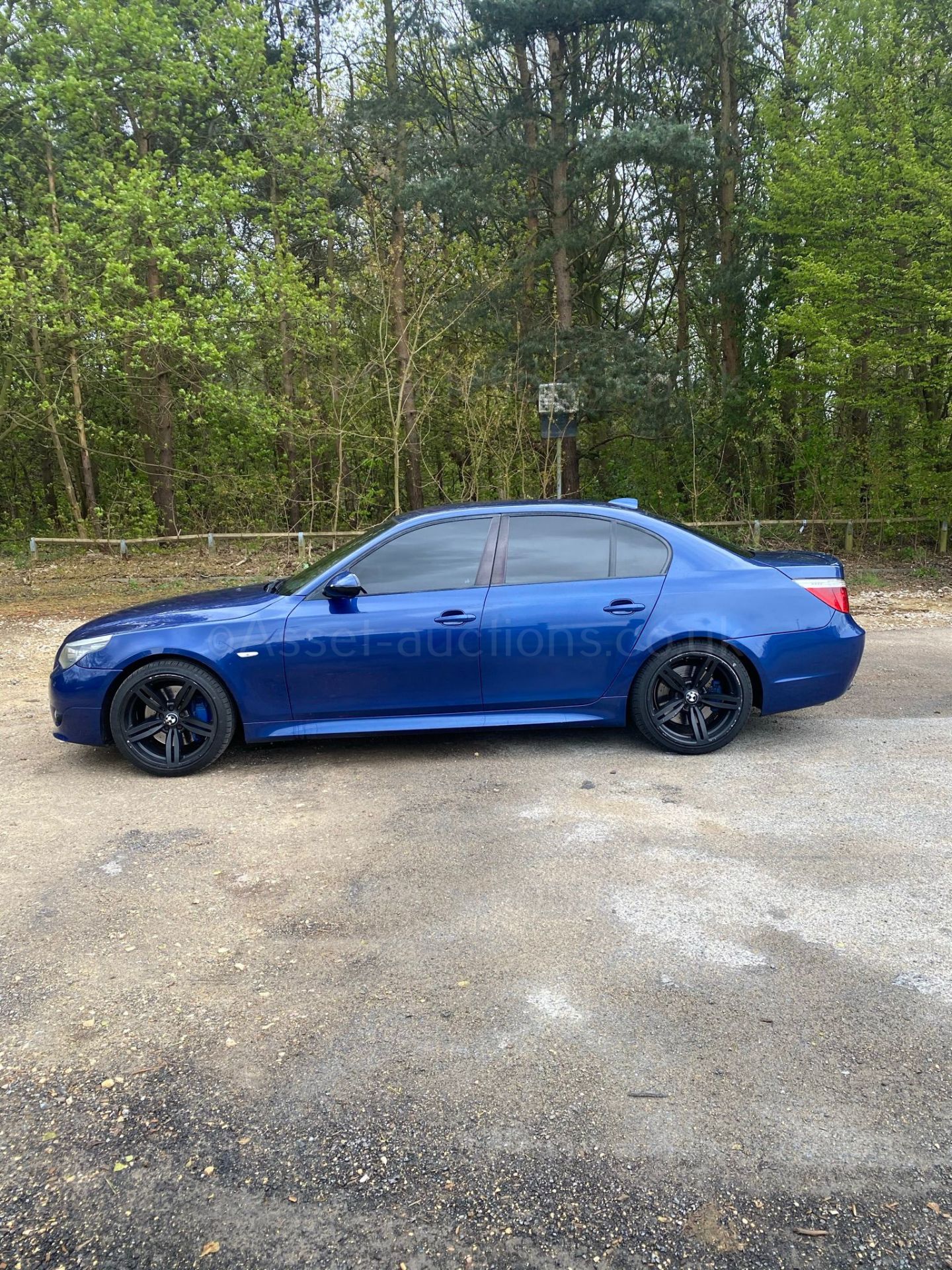 2009 BMW 535D M SPORT AUTO BLUE SALOON, 160K MILES, FULL SERVICE HISTORY, 3.0 DIESEL *PLUS VAT* - Image 2 of 4