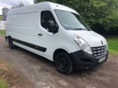 2014 RENAULT MASTER LM35 ENERGY DCI WHITE PANEL VAN, 111,390 MILES, 2.3 DIESEL *PLUS VAT*