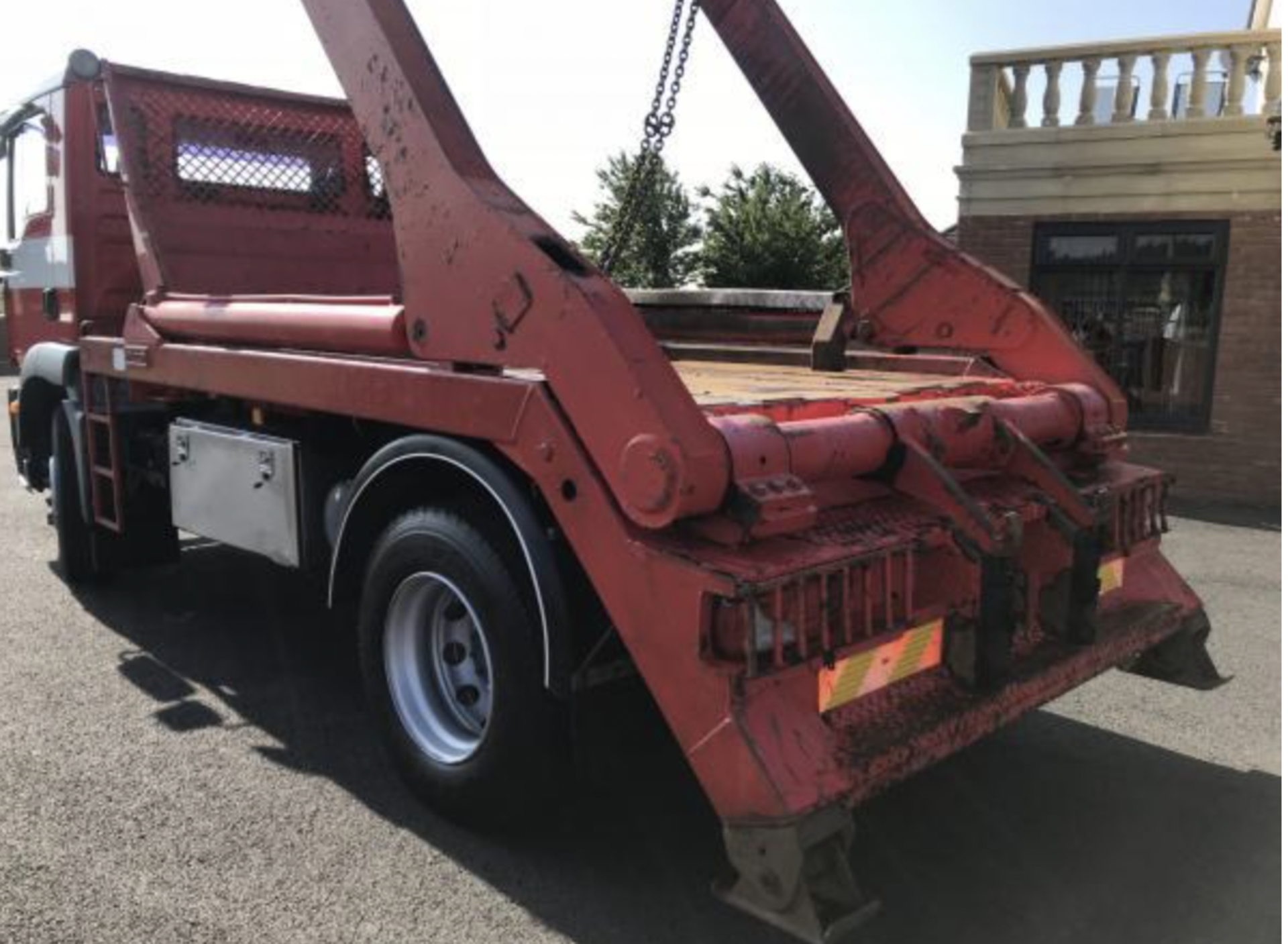 2007 MAN 18 TON SKIP LOADER HYVA EXTENDING ARMS, GOOD CONDITION, 18633.0km, 8 SPEED MANUAL *PLUS VAT - Image 4 of 12