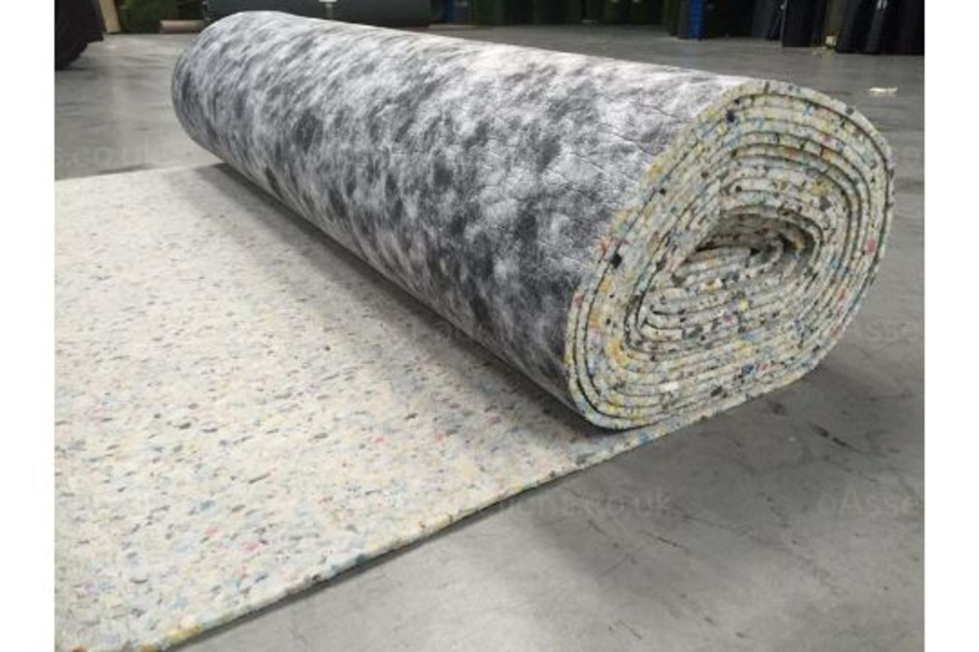 50 ROLLS OF SUPER LUXURY 10mm CARPET UNDERLAY, 15sqm ROLLS *PLUS VAT*