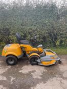 STIGA PARK DIESEL RIDE ON MOWER, RUNS DRIVES AND DIGS, GOOD SOLID 110cm TRIPLE BLADE DECK *PLUS VAT*