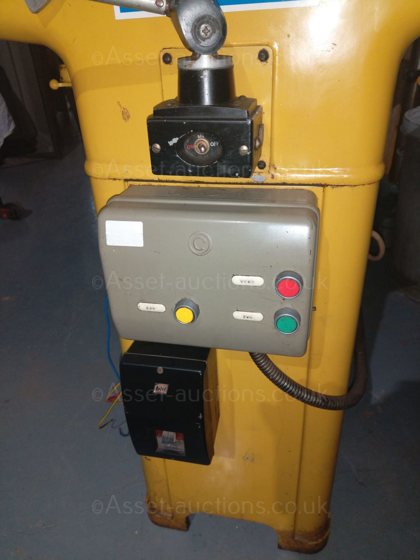 ABWOOD TOOL GRINDER LAPPING MACHINE, DOUBLE HEADED, COOLANT TANK, IN GOOD WORKIN GORDER *NO VAT* - Image 4 of 6