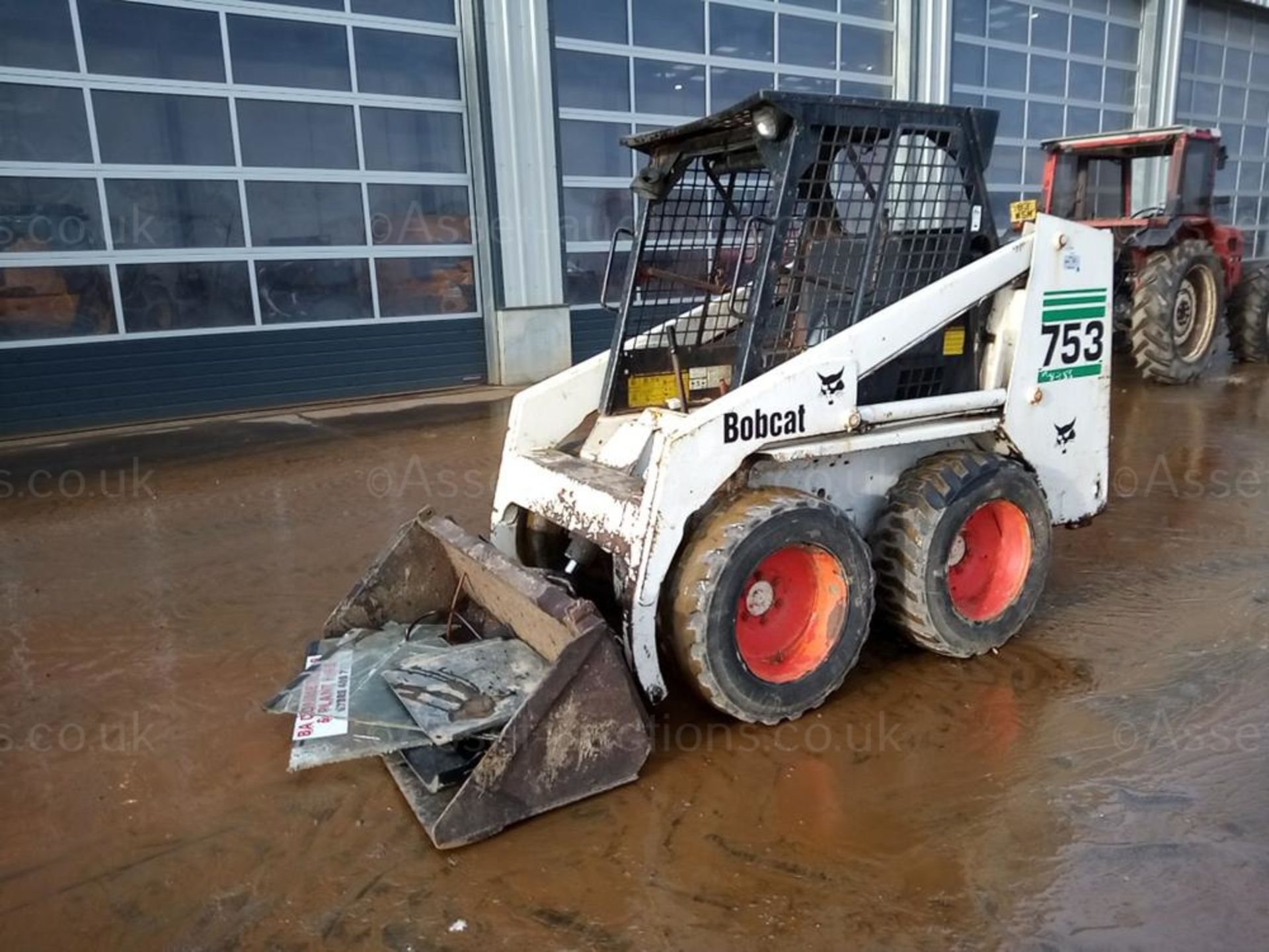 2013 BOBCAT SKID STEER 753, EX COUNCIL MACHINE *PLUS VAT* - Image 2 of 8