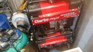 JOB LOT OF SRARE AND REPAIRS, HONDA ENGINES, DUST CONTROL VACUUMS, MAKITA, CLARKE GENERATORS ETC