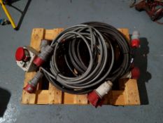 3 PHASE EXTENSION CABLES AND SOCKET EXTENSION *NO VAT*