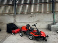 HUSQVARNA RIDER 13 RIDE ON LAWN MOWER, RUNS WORKS AND CUTS WELL, ONE OWNER FROM NEW *NO VAT*
