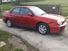 2002 SUBARU IMPREZA 2.0 PETROL GX AWD 4x4, 120,940 MILES, AIR CON, ELECTRIC MIRRORS AND WINDOWS