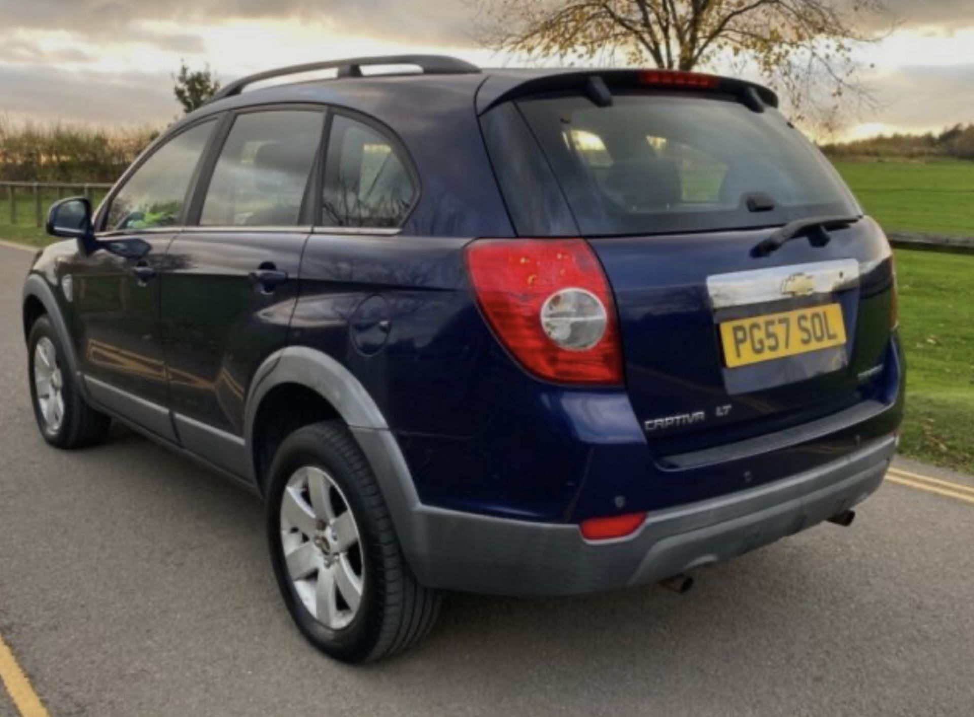 2008 CHEVROLET CAPTIVA LT 7S VCDI A BLUE ESTATE, 92K MILES, TURBO DIESEL, 7 SEATER *NO VAT* - Image 5 of 11