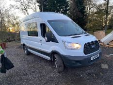 2016/66 FORD TRANSIT 350 WHITE WELFARE VAN, 64K MILES, 7 SEATS, 2.2 DIESEL *PLUS VAT*