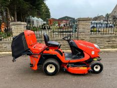 KUBOTA GR1600-II DIESEL RIDE ON MOWER WITH TOWBAR, RUNS DRIVE AND CUTS, A LOW 413 HOURS *PLUS VAT*