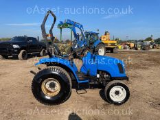 2005 NEW HOLLAND TC27DA 27hp 4WD COMPACT TRACTOR, RUNS DRIVES AND WORKS WELL, ROAD REGISTERED