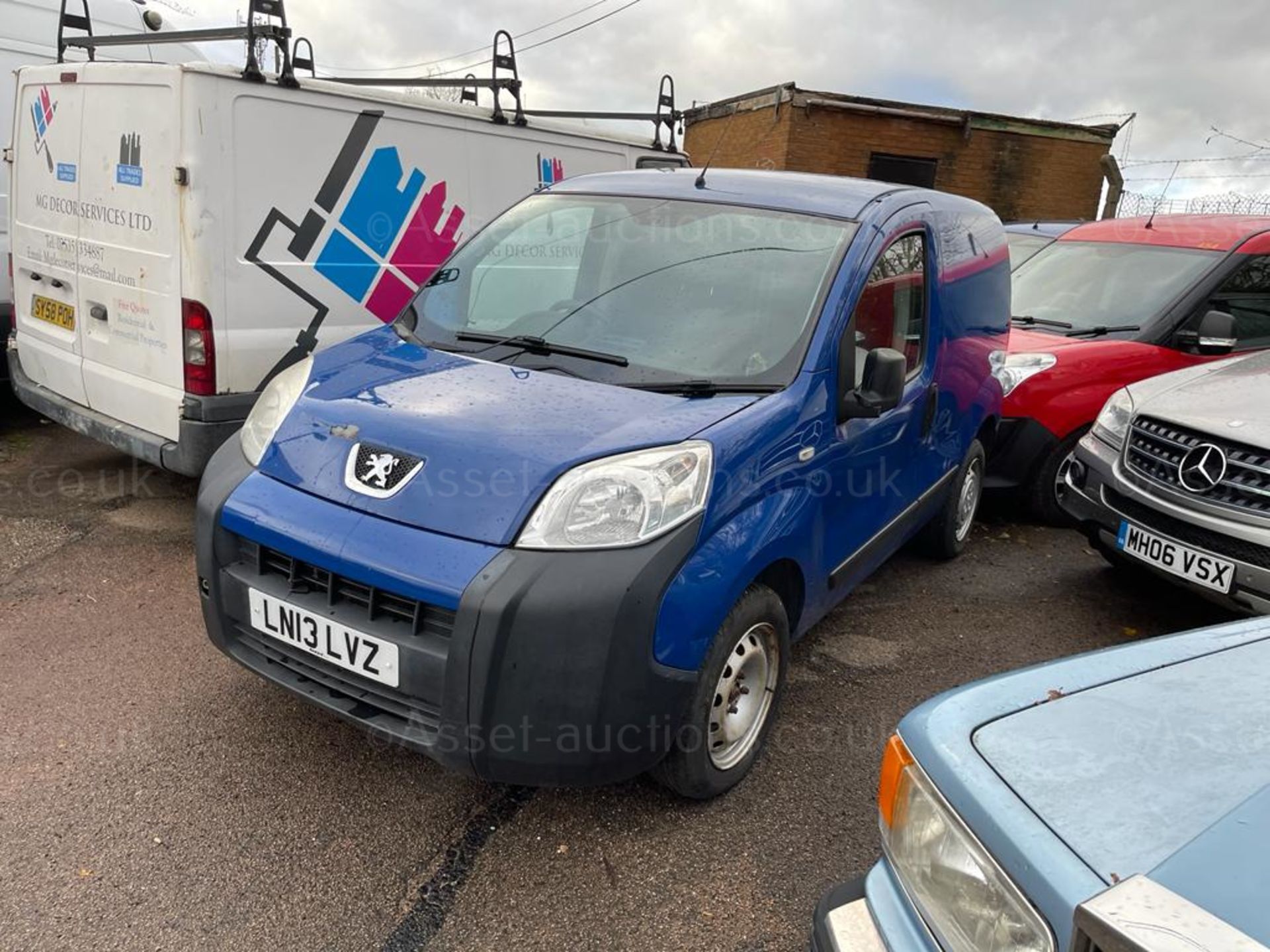 2013 PEUGEOT BIPPER S HDI BLUE PANEL VAN, NON RUNNER, NO BATTERY *PLUS VAT* - Image 3 of 24