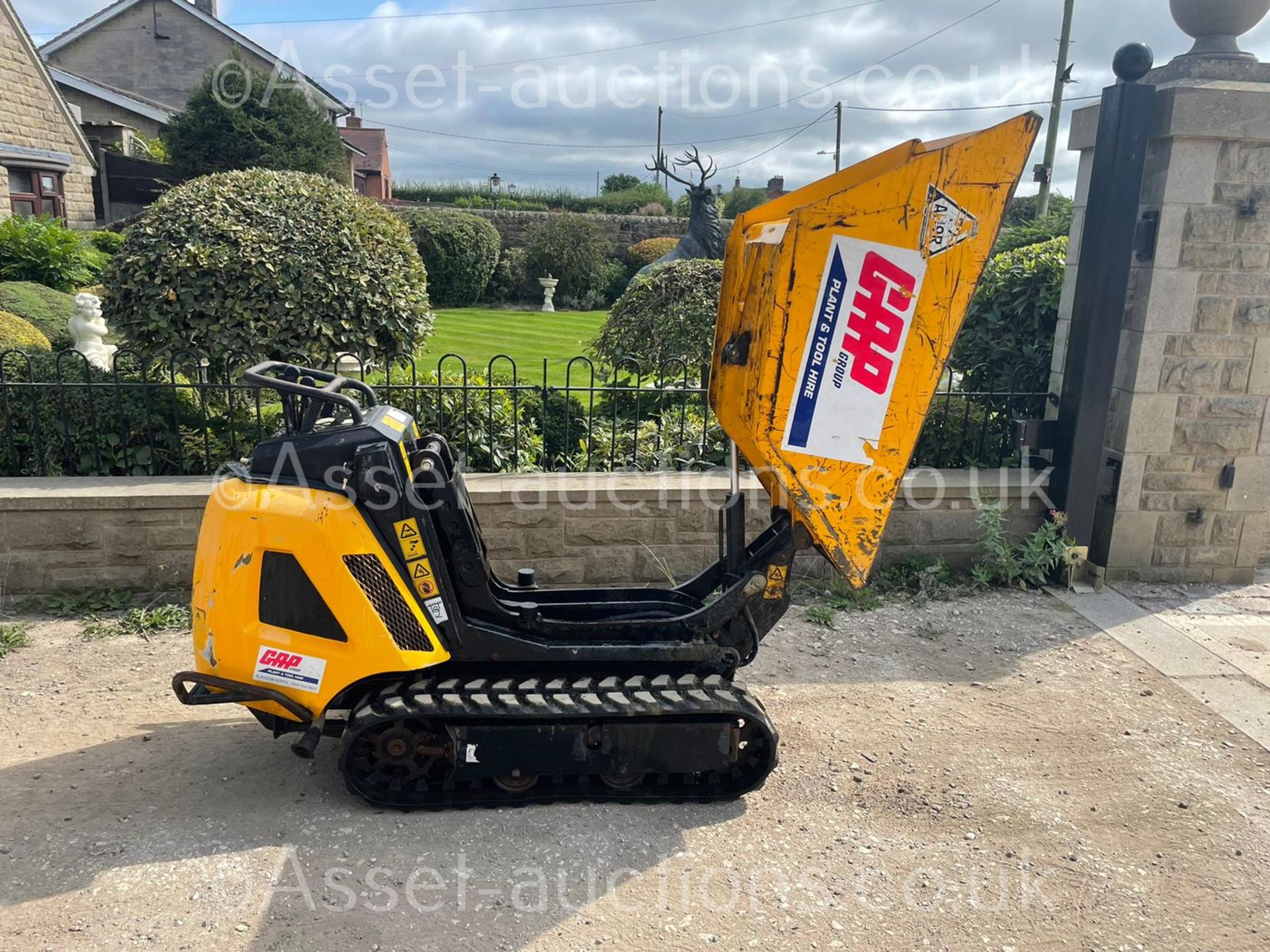 2014 JCB HTD-5 MINI TRACKED DUMPER, RUNS, DRIVES & DUMPS, HIGH TIP DUMP, 2 SPEED TRACKING *PLUS VAT* - Image 8 of 8