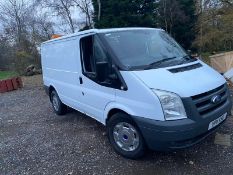 2011 FORD TRANSIT 140 T330S RWD 2 SEATS AWD 4x4 WHITE PANEL VAN, 2.4 DIESEL, 140k MILES *PLUS VAT*