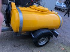 TRAILER ENGINEERING PETROL PRESSURE WASHER BOWSER TRAILER, HONDA PETROL ENGINE *PLUS VAT*