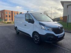 2016 RENAULT TRAFIC SL27 BUSINESS DCI WHITE PANEL VAN, 105,194 MILES, 1.6 DIESEL *NO VAT*