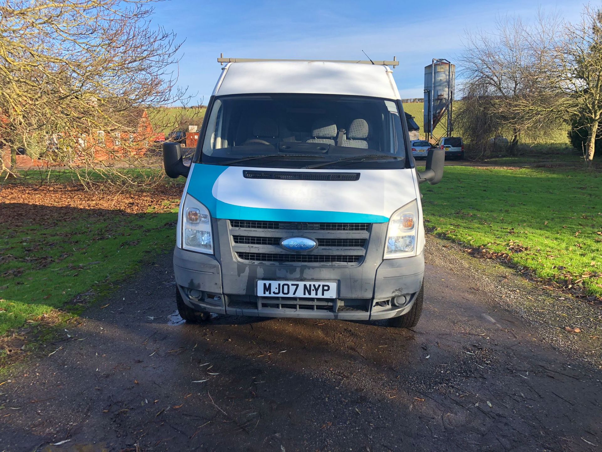 2007 FORD TRANSIT 110 T350M FWD PANEL VAN, 2.2 DIESEL ENGINE, 126,363 MILES *NO VAT* - Image 2 of 13