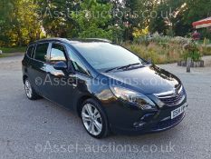 2014 VAUXHALL ZAFIRA TOURER SRI CDTI BLACK 7 SEATS MPV, 2.0 DIESEL ENGINE, MANUAL *NO VAT*