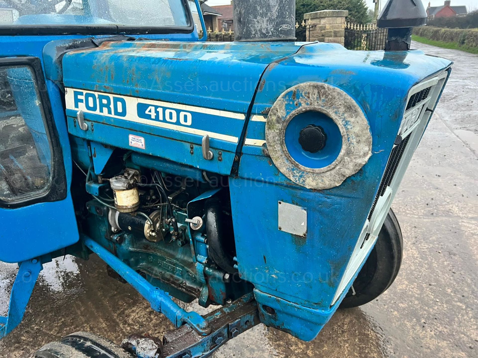 FORD NEW HOLLAND 4100 52hp TRACTOR, RUNS DRIVES AND WORKS, SHOIWNG 6552 HOURS *PLUS VAT* - Image 13 of 14