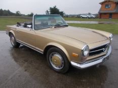 1969 MERCEDES 280SL PAGODA, AUTOMATIC, HARD/SOFT TOPS, LEFT HAND DRIVE, AMERICAN IMPORT *NO VAT*