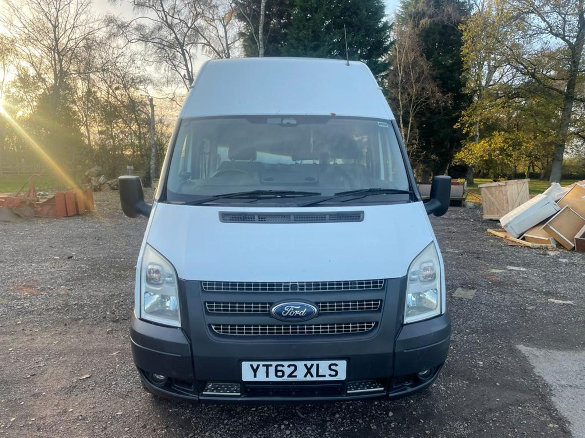 2012 FORD TRANSIT 100 T350 RWD WHITE WELFARE VAN, 125K MILES, 2.2 DIESEL, 6 SEATS *PLUS VAT* - Image 2 of 13