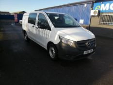 2015/65 MERCEDES-BENZ VITO 111 CDI FACTORY CREW VAN, 103K MILES, 1.6 DIESEL ENGINE *PLUS VAT*