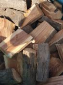 SEASONED PLUM WOOD LOGGS FOR BBQ / SMOKERS / PIZZA OVENS *NO VAT*
