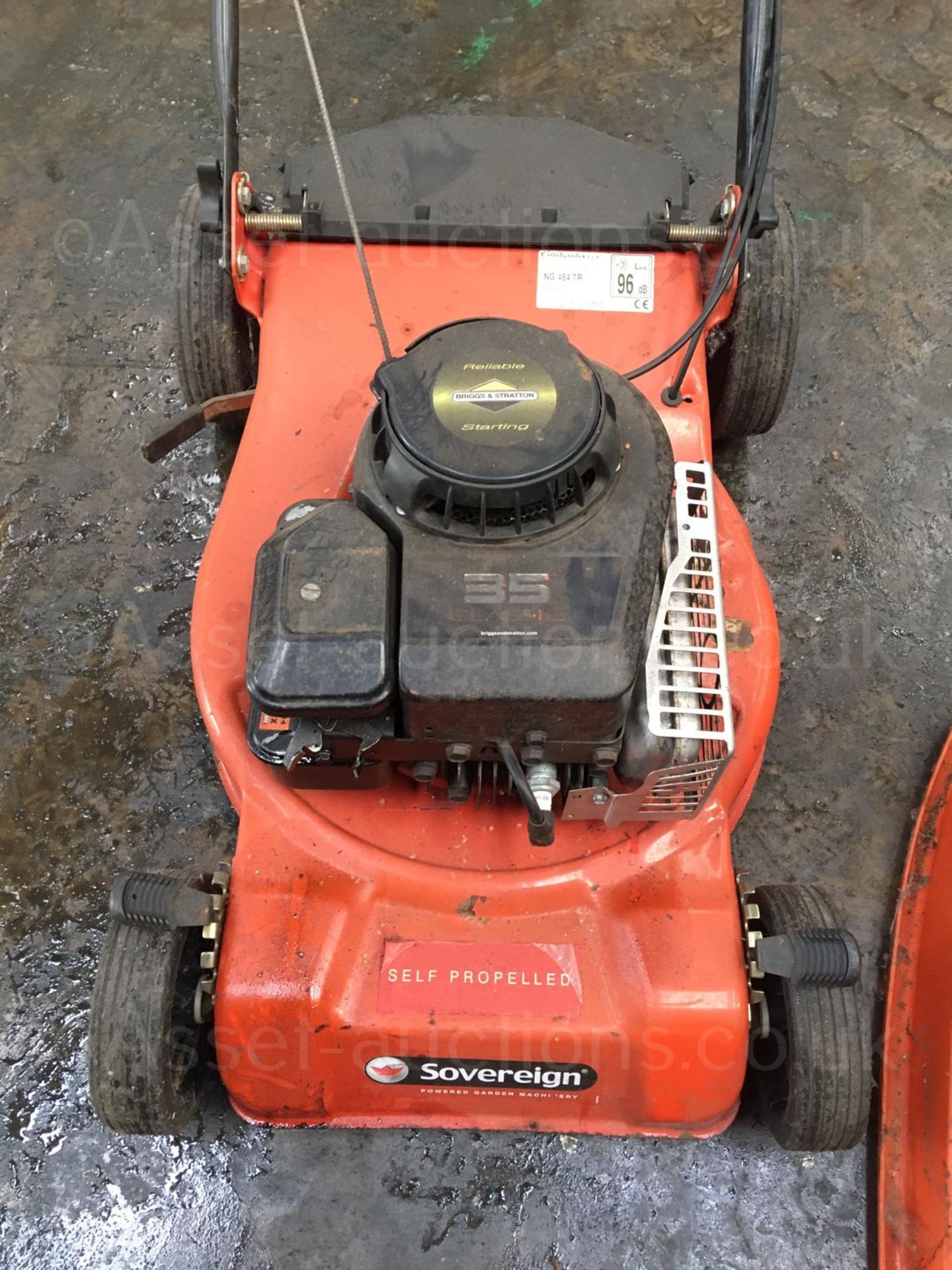 CASTLEGARDEN NG 464 TR 30KG 2002 MOWER & FLYMO L470 50.5CM 15 KG BOTH UNTESTED *NO VAT* - Image 7 of 10