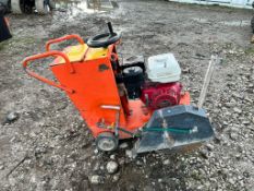 BELLE PETROL FLOOR/ROAD SAW, GOOD COMPRESSION, HONDA GX390 ENGINE *PLUS VAT*