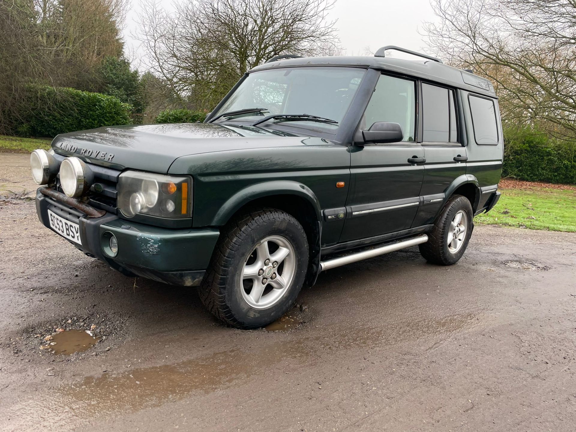 2003 LAND ROVER DISCOVERY TD5 GREEN PANEL VAN, 2,5 DIESEL, 162,962 MILES *NO VAT* - Image 3 of 13