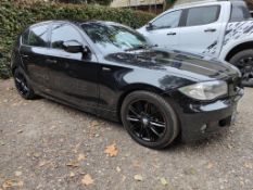 2010/10 REG BMW 116I M SPORT 2.0 PETROL MANUAL BLACK 5 DOOR HATCHBACK *NO VAT*