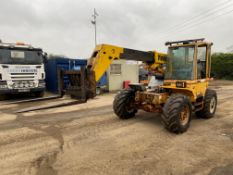 1995 N REG SANDERSON 625 TELESCOPIC FORKLIFT, 6300 HOURS, PERKINS TURBO ENGINE *PLUS VAT*