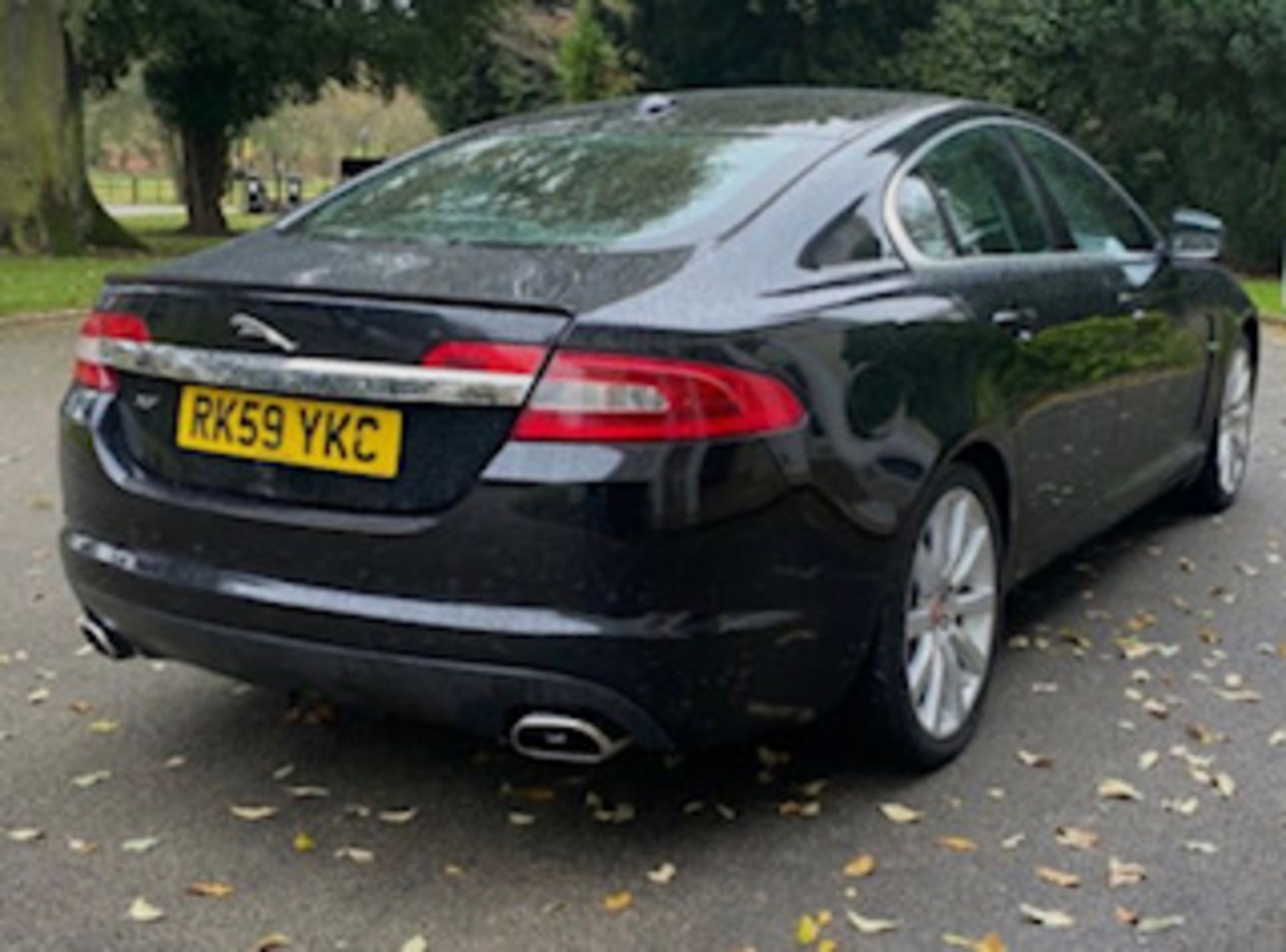 2009 JAGUAR XF LUXURY V6 3.0 DIESEL AUTO BLACK SALOON, 103K MILES *NO VAT* - Image 7 of 10