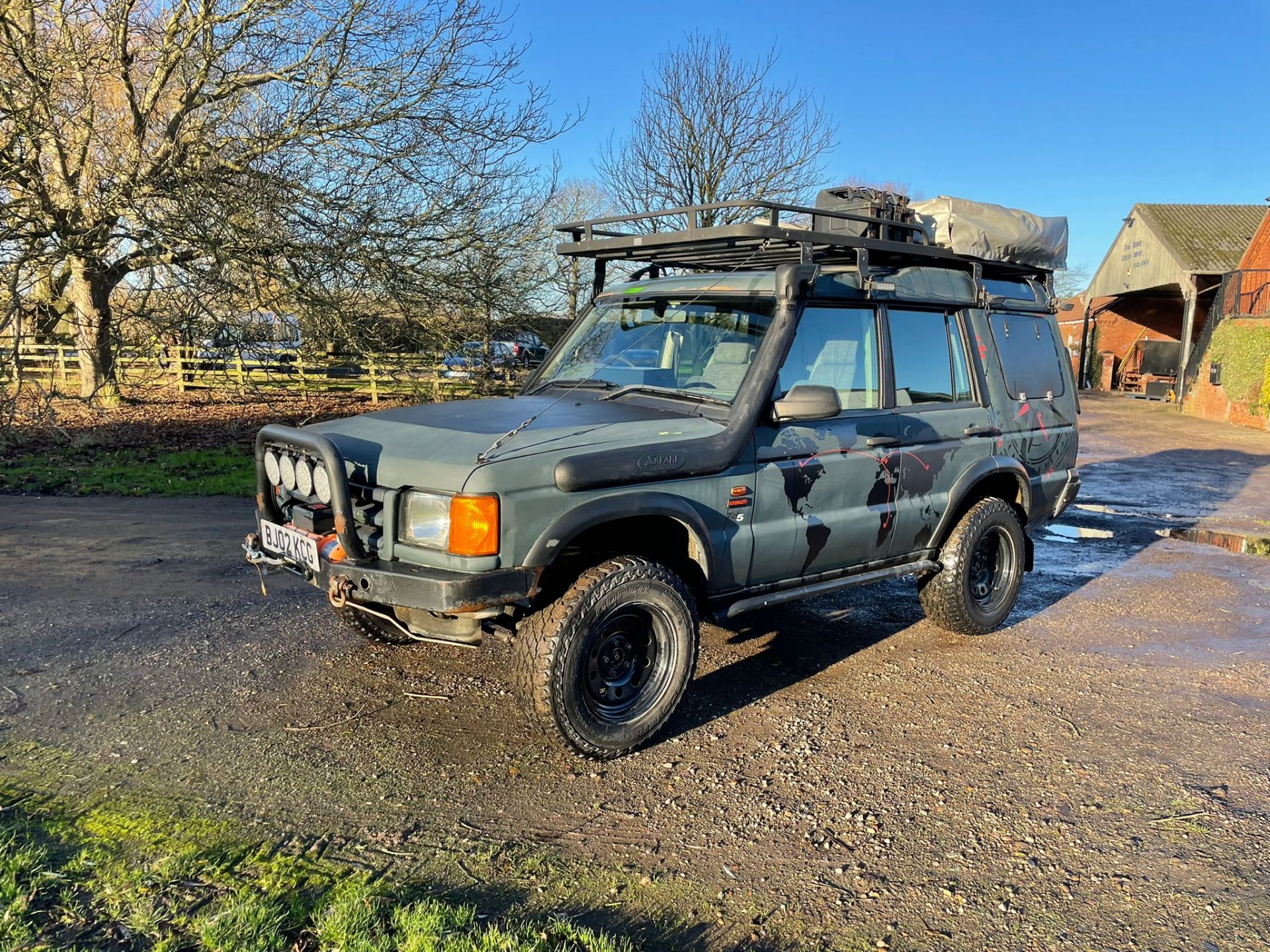 2002 LAND ROVER DISCOVERY SERENGETI TD5 SILVER ESTATE, 127,141 MILES *NO VAT* - Image 3 of 20