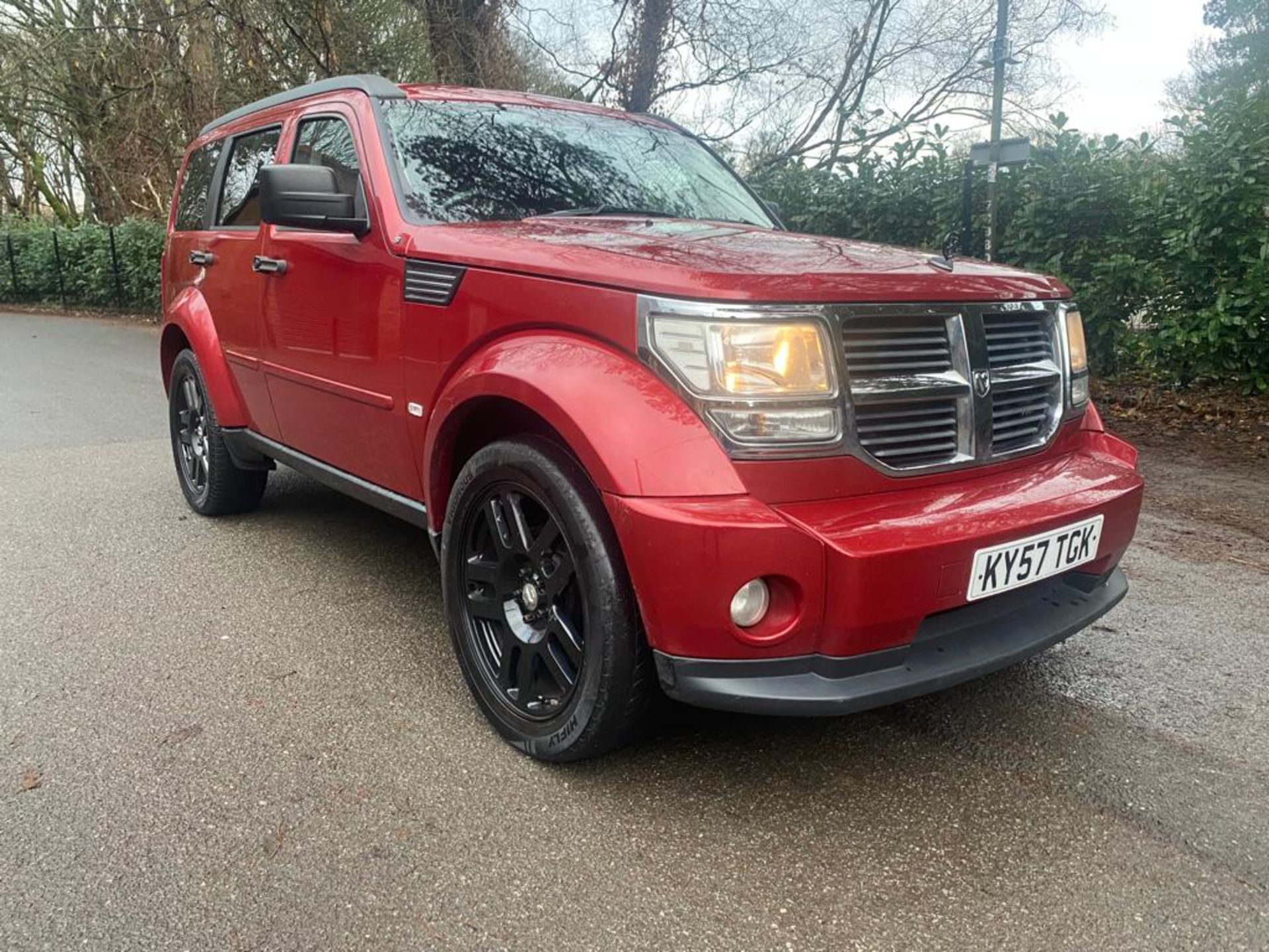 2007 DODGE (USA) NITRO SXT CRD AUTO 4x4 RED ESTATE, 109K MILES, HEATED SEATS *NO VAT*