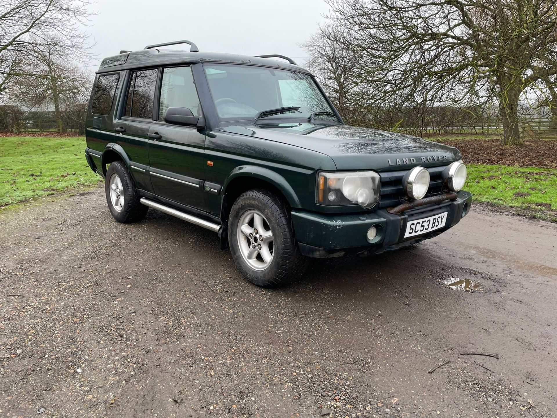 2003 LAND ROVER DISCOVERY TD5 GREEN PANEL VAN, 2,5 DIESEL, 162,962 MILES *NO VAT*