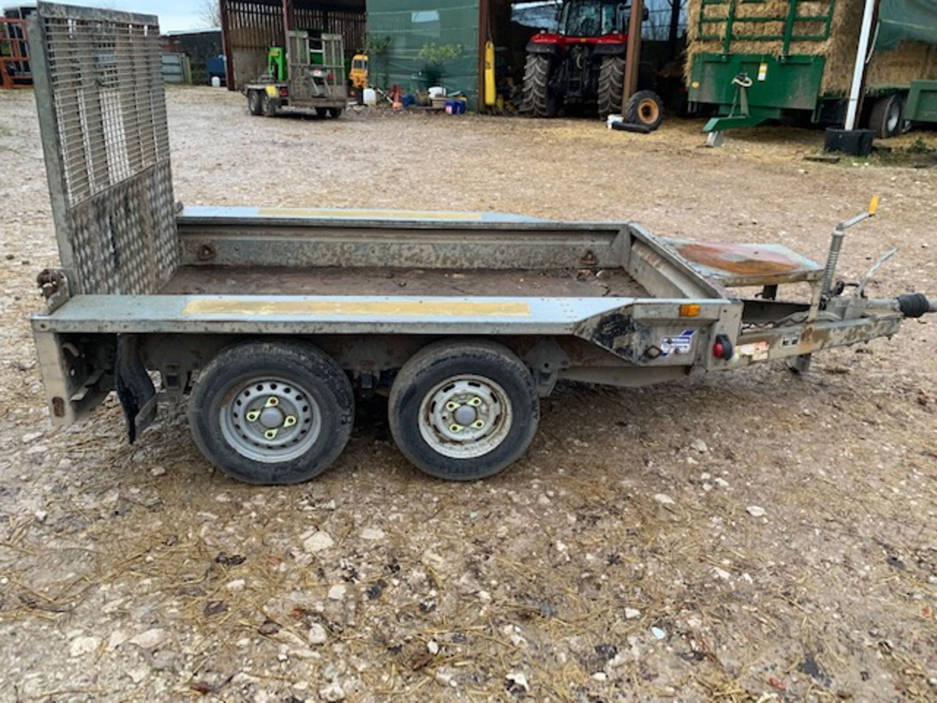IFOR WILLIAMS GX84 TWIN AXLE PLANT TRAILER *PLUS VAT* - Image 4 of 5