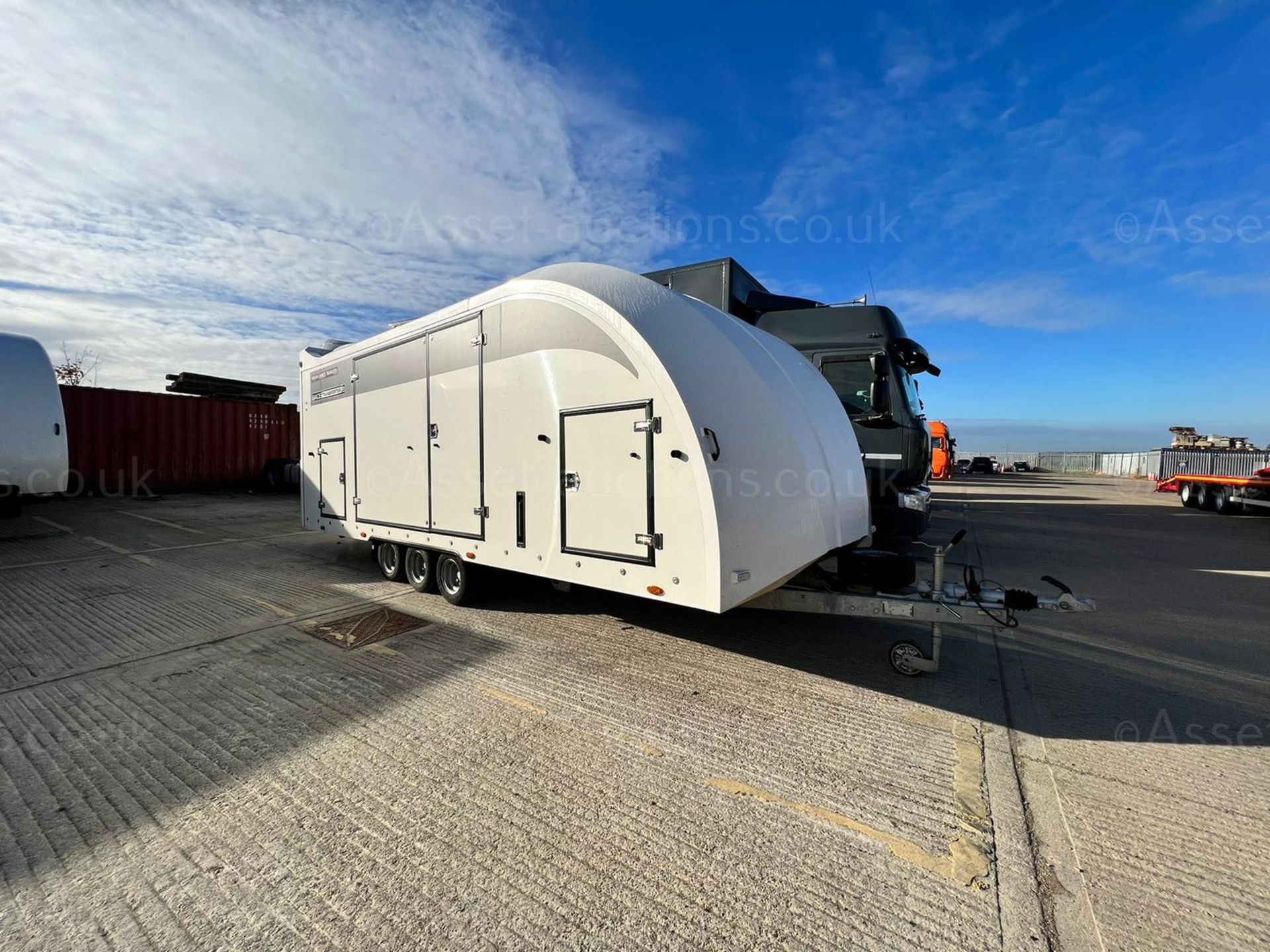 2020 BRAIN JAMES RT6 ENCLOSED TRAILER, LIKE BRAND NEW, HAS DONE VERY LITTLE MILES *PLUS VAT*