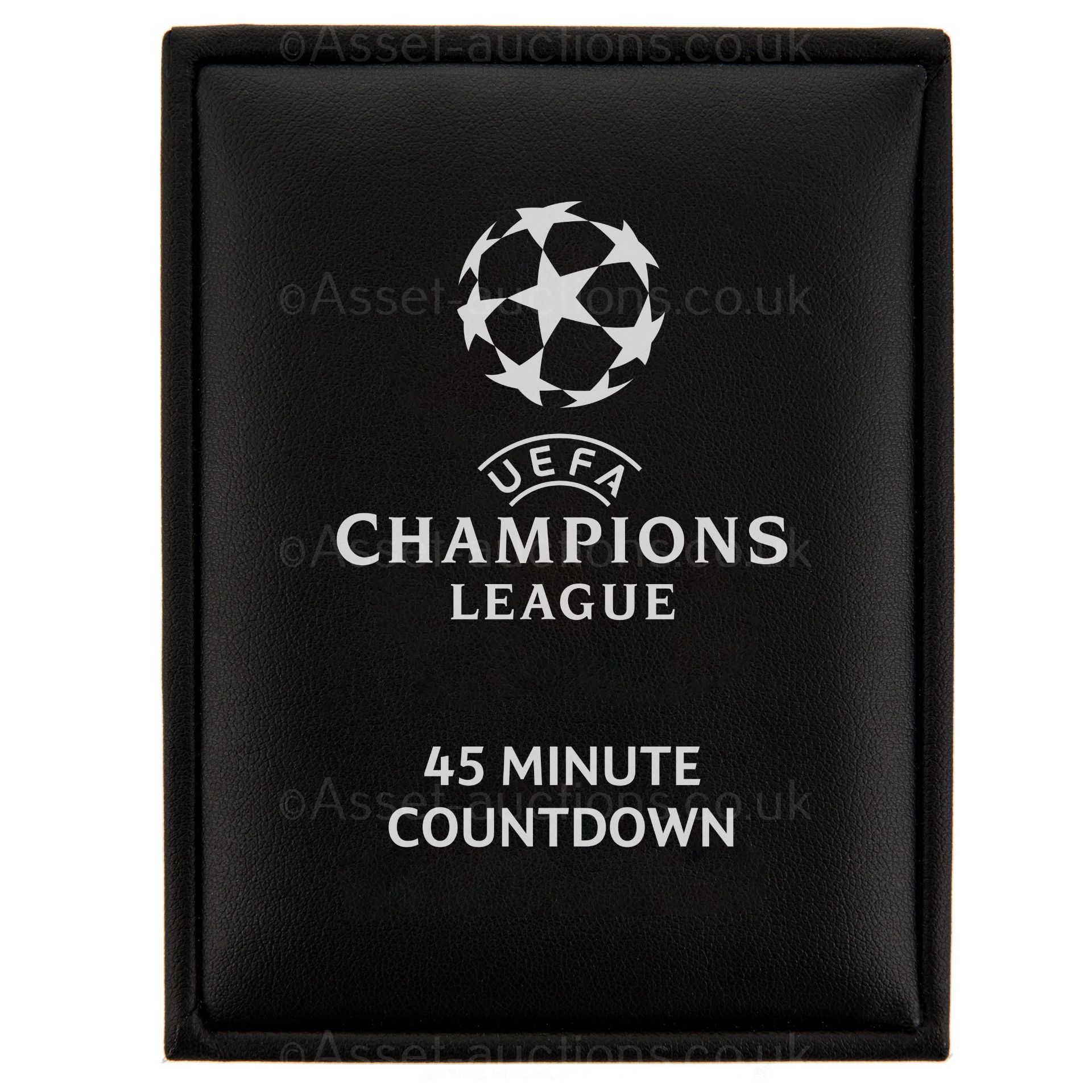 6 x ASSORTMENT OF UEFA CHAMPIONS LEAGUE / EUROPA LEAGUE 45 MINUTE COUNTDOWN WATCHES *NO VAT* - Image 11 of 11